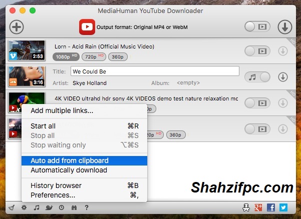 MediaHuman YouTube Downloader Crack