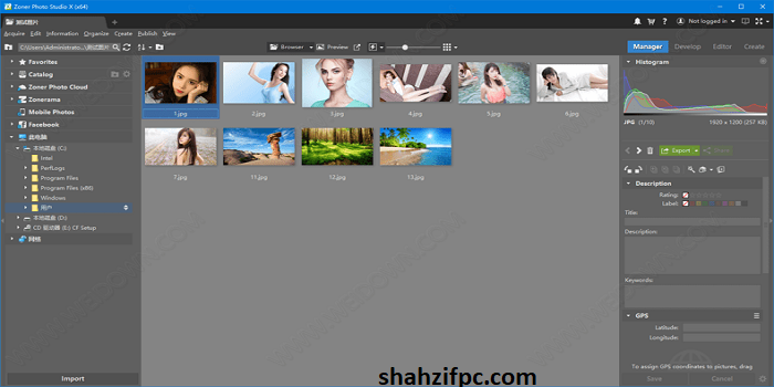 Zoner Photo Studio X Crack